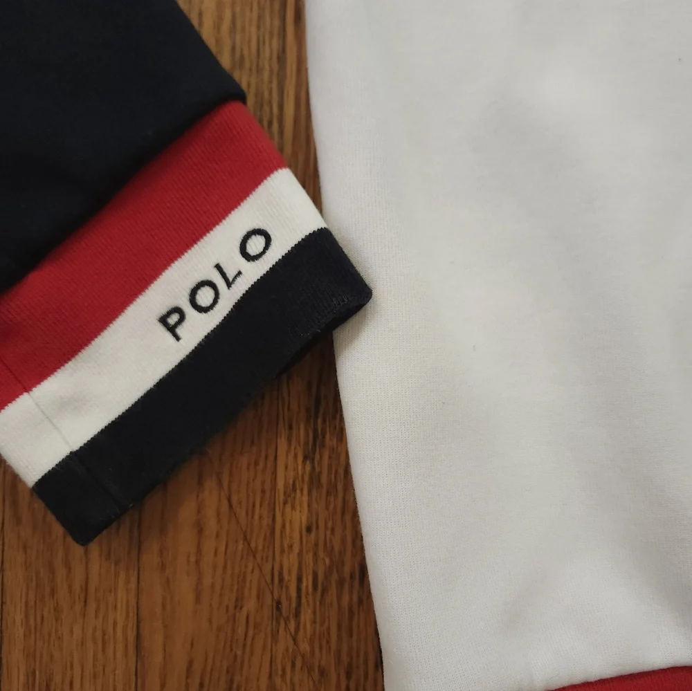 Polo Ralph Lauren Winter Spring Stadium Games 1992 Hoodie Mens Size M RARE - Picture 11 of 14